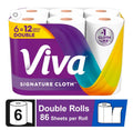 Viva Signature Cloth Paper Towels, 6 Double Rolls, 86 Sheets per Roll