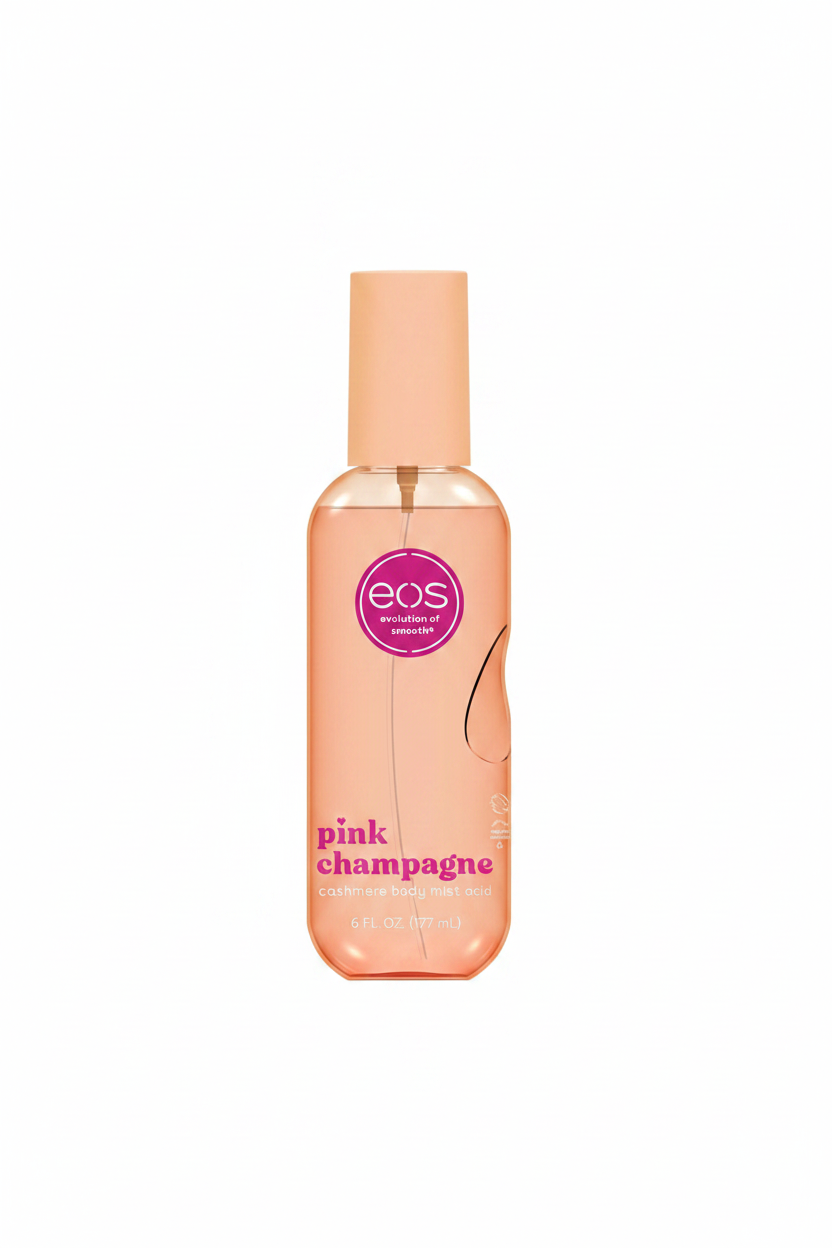eos Cashmere Body Mist, Vanilla Cashmere, soft musk, cozy caramel, hair mist, body spray for women, moisturizing, hyaluronic acid, body spray, vegan, cruelty-free, 6 fl oz
