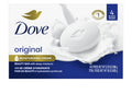Dove Beauty Bar Soap Original 4 Count For Soft, Smooth Skin, With 1/4 Moisturizing Cream 3.75 Oz Packaging May Vary