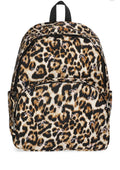 No Boundaries Women's 17" Dome Backpack, Leopard with Bows