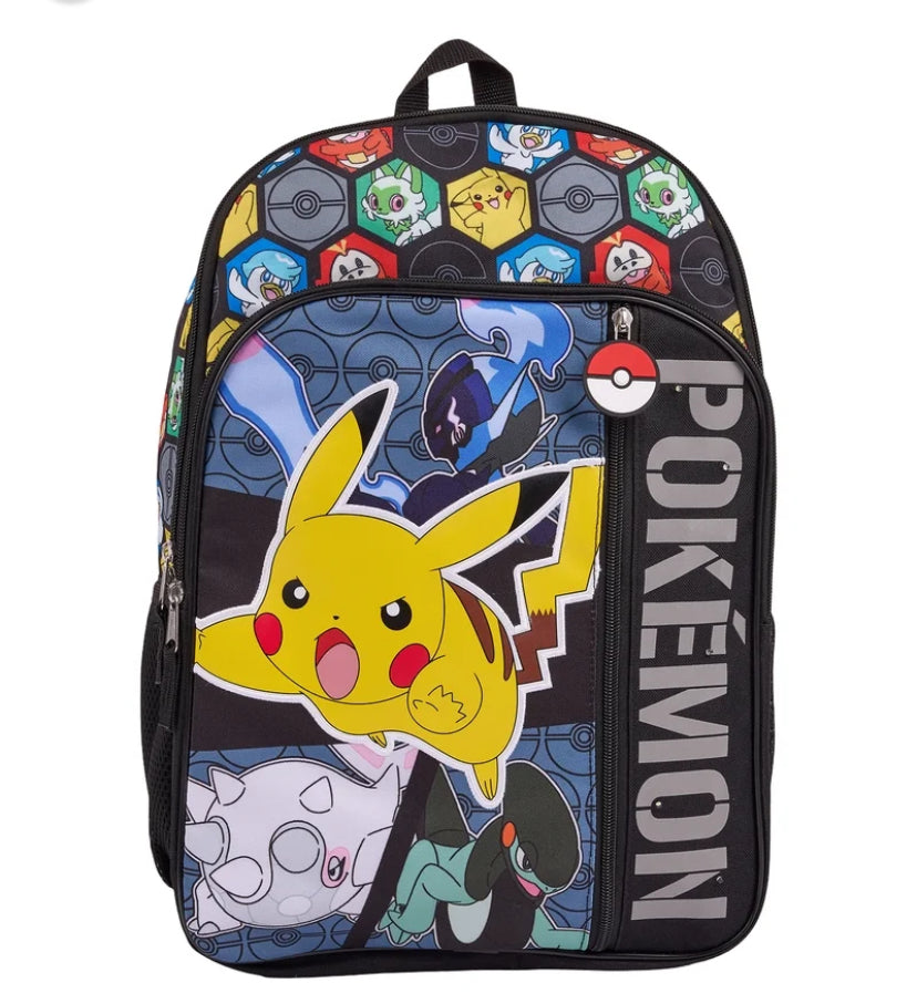 Pokemon Light Up 17" Backpack, Black