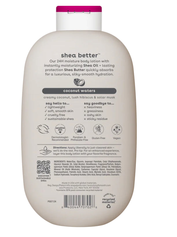 eos Body Lotion, Coconut Waters, 16 OZ
