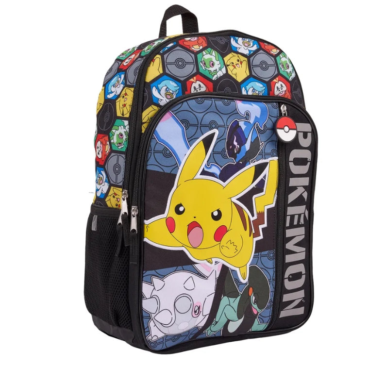 Pokemon Light Up 17" Backpack, Black
