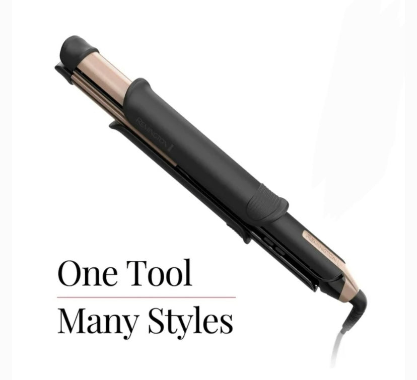 Remington One Flat Iron + Curler