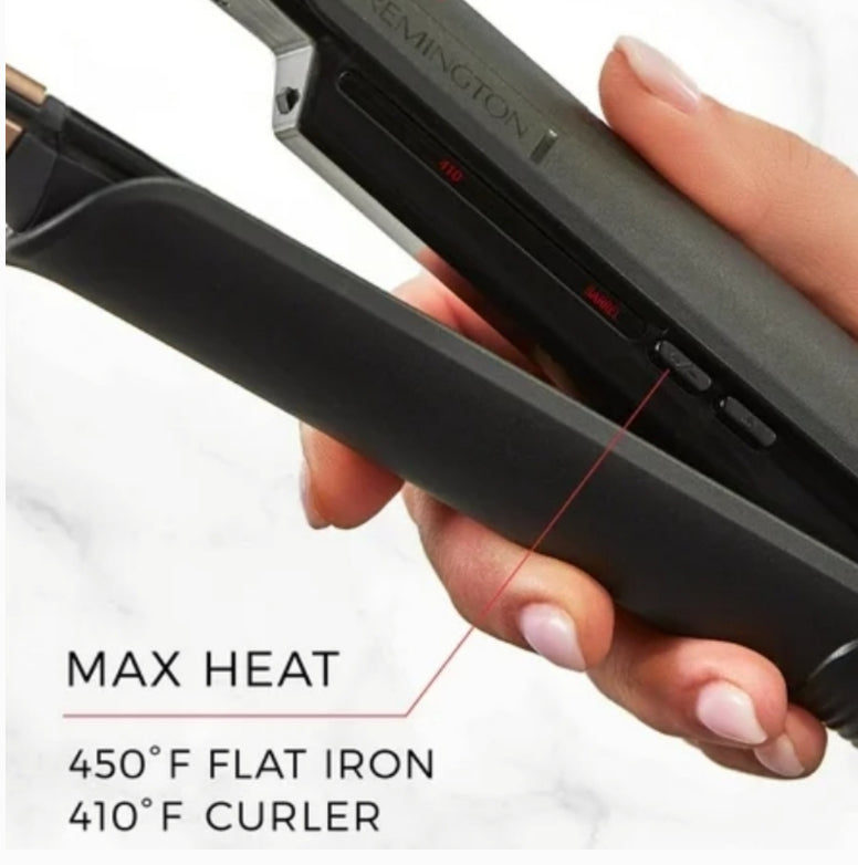 Remington One Flat Iron + Curler