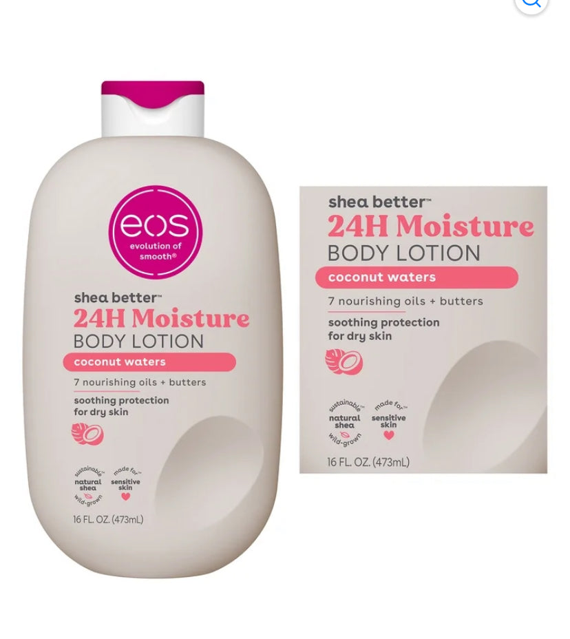 eos Body Lotion, Coconut Waters, 16 OZ