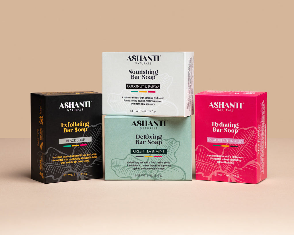 ASHANTI NATURALS Hydrating Kalahari Melon & Lily Soap Bar